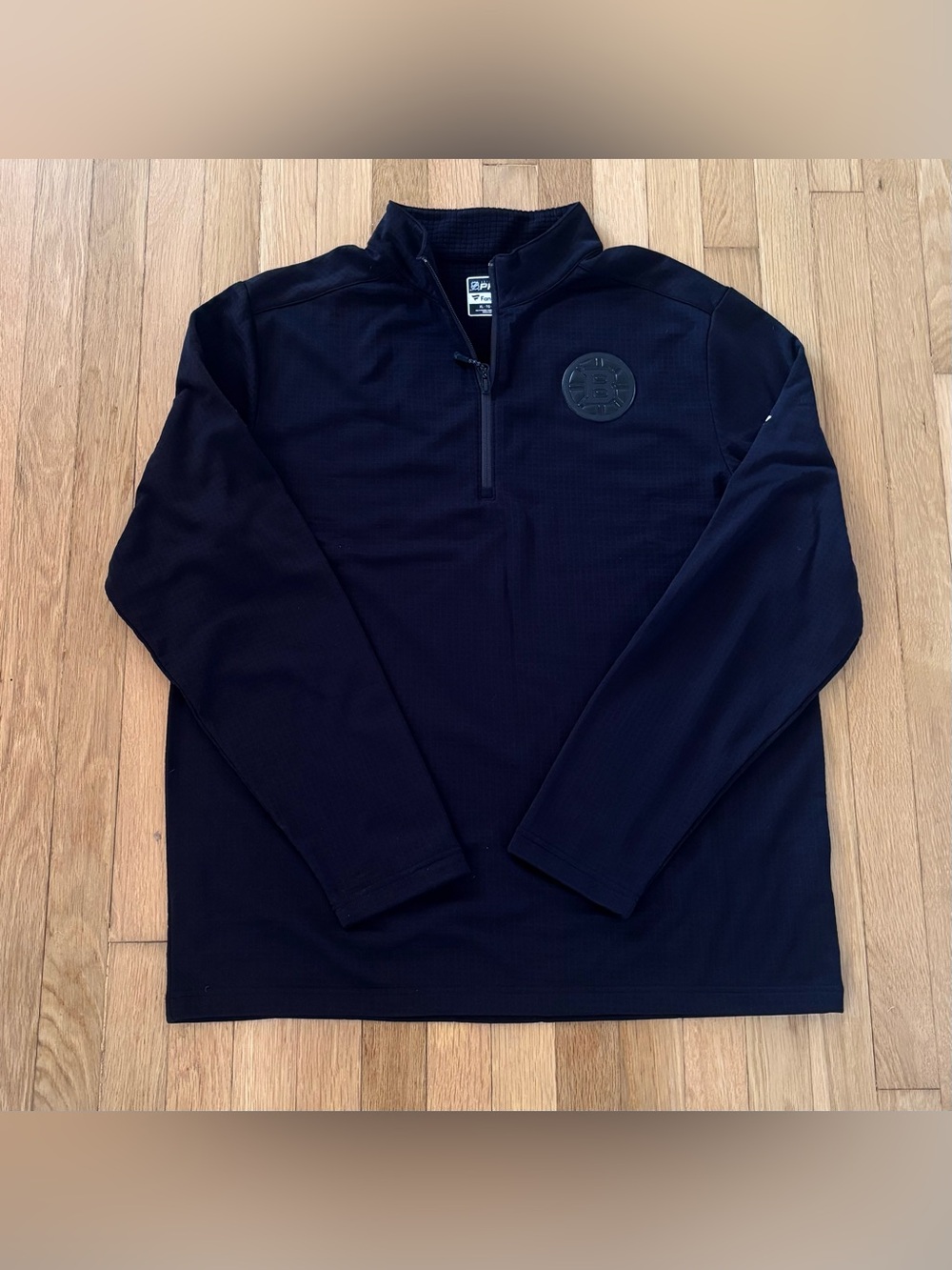 Boston Bruins Quarter Zip Fanatics Authentic Pro XL Sweater NHL Hockey